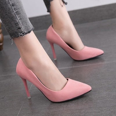 YAFUKANO Yummy Pointed Toe Stiletto Shoes - My She Shop