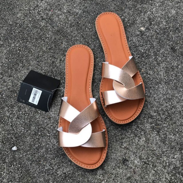 ZONNEBLOEM Leather Sandal Shoes - My She Shop